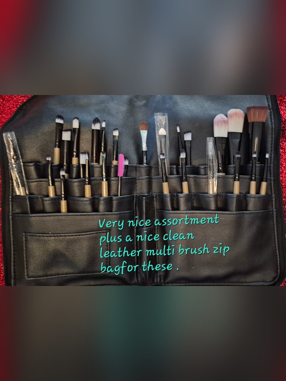 Makeup Brush Set - Natural Brown Brushes